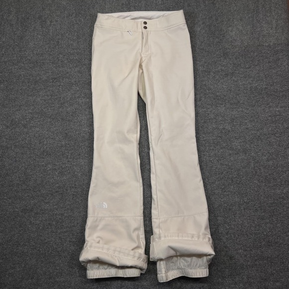 The North Face Pants - The North Face Snow Pants Womens S White WindWall Softshell Lined Ski Snowboard